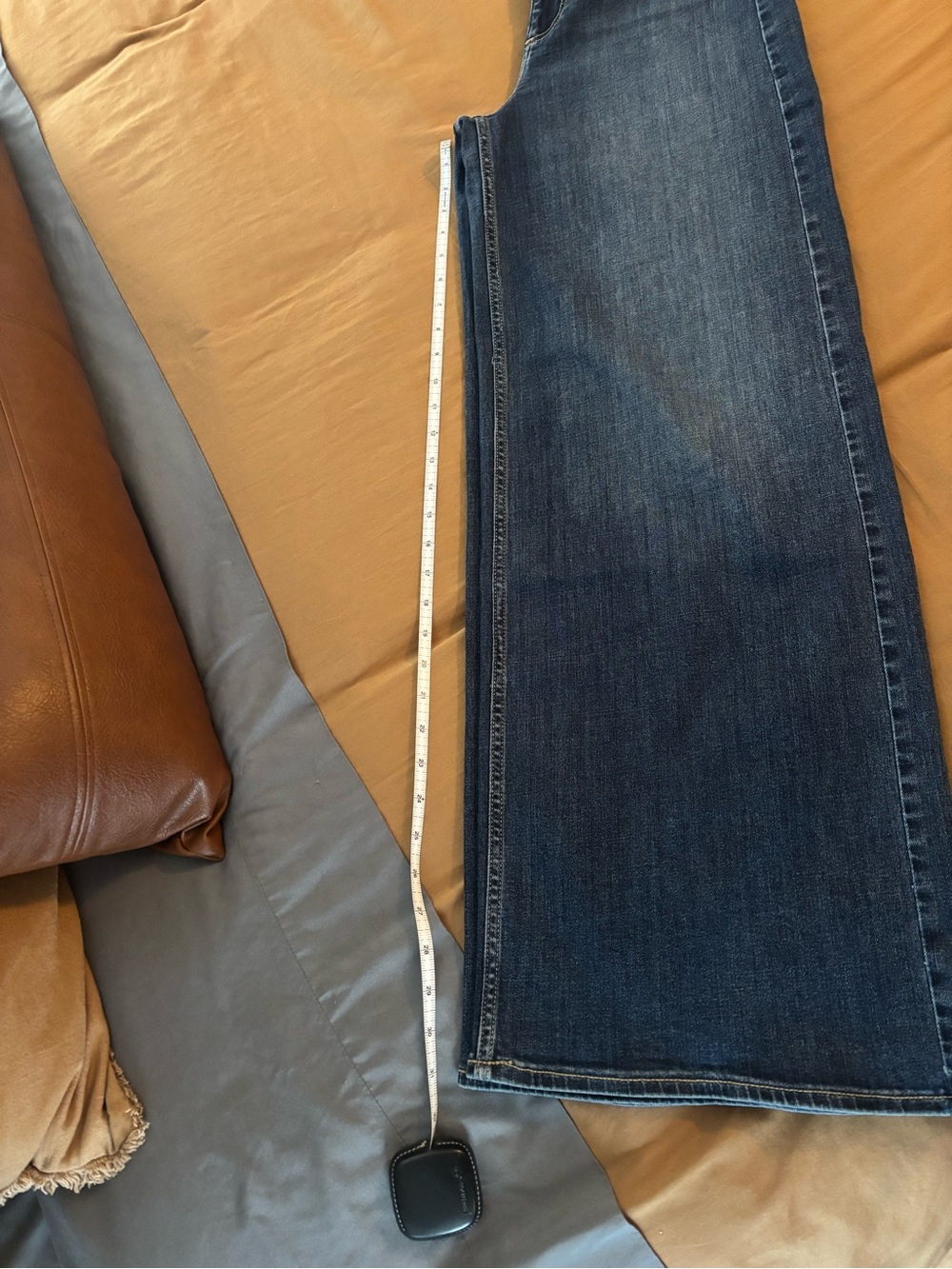 rag & bone Dark Blue Flare Jeans - Picture 5 of 6